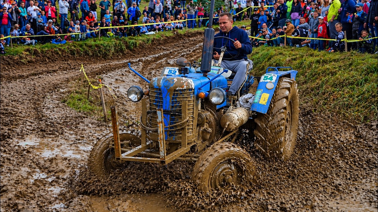 🚜💨 TRAKTORIÁDA BOZKOV 2025 | Bahno, Síla a Adrenalin! 💥