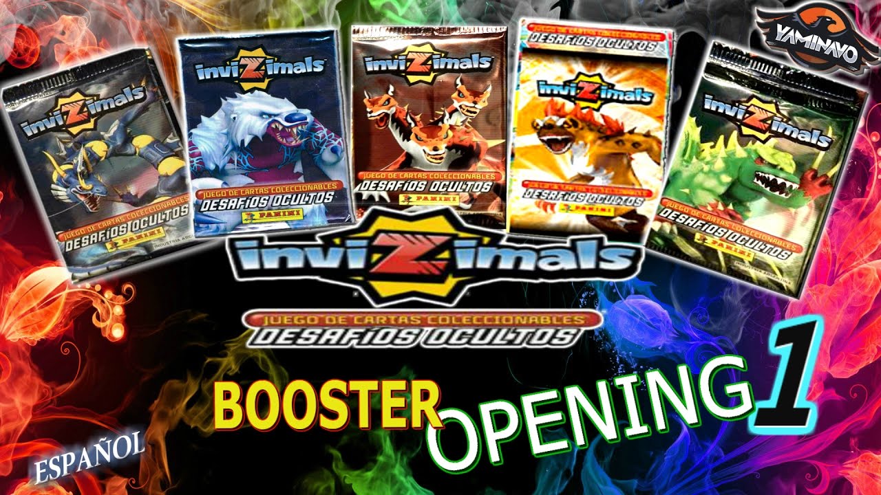 INVIZIMALS DESAFIOS  OCULTOS BOOSTER OPENING 1 español