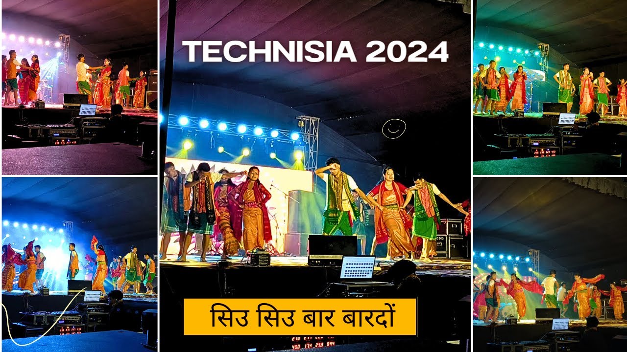 Siu Siu Bar Bardwng || Bwisagu Dance || Technisia 2024 || Bineswar Brahma Engineering College #bbec