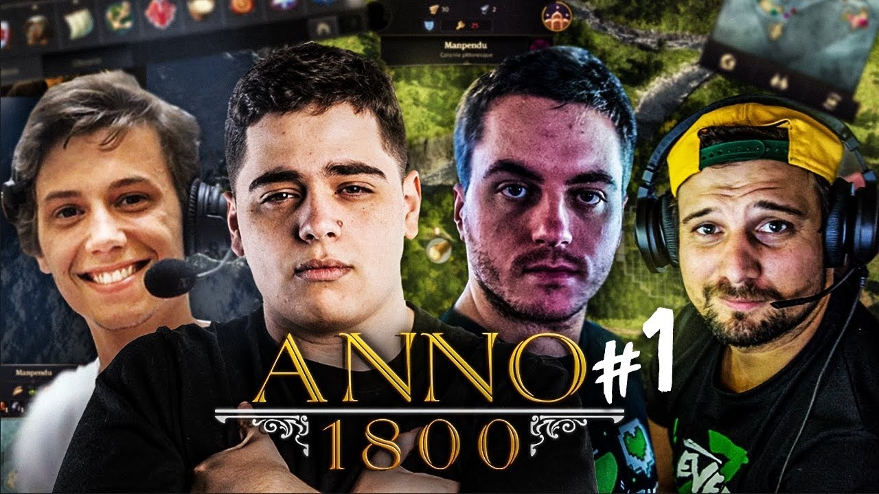 ON DÉCOUVRE ANNO 1800 AVEC ZERATOR, KENNY & GIUS part. 1