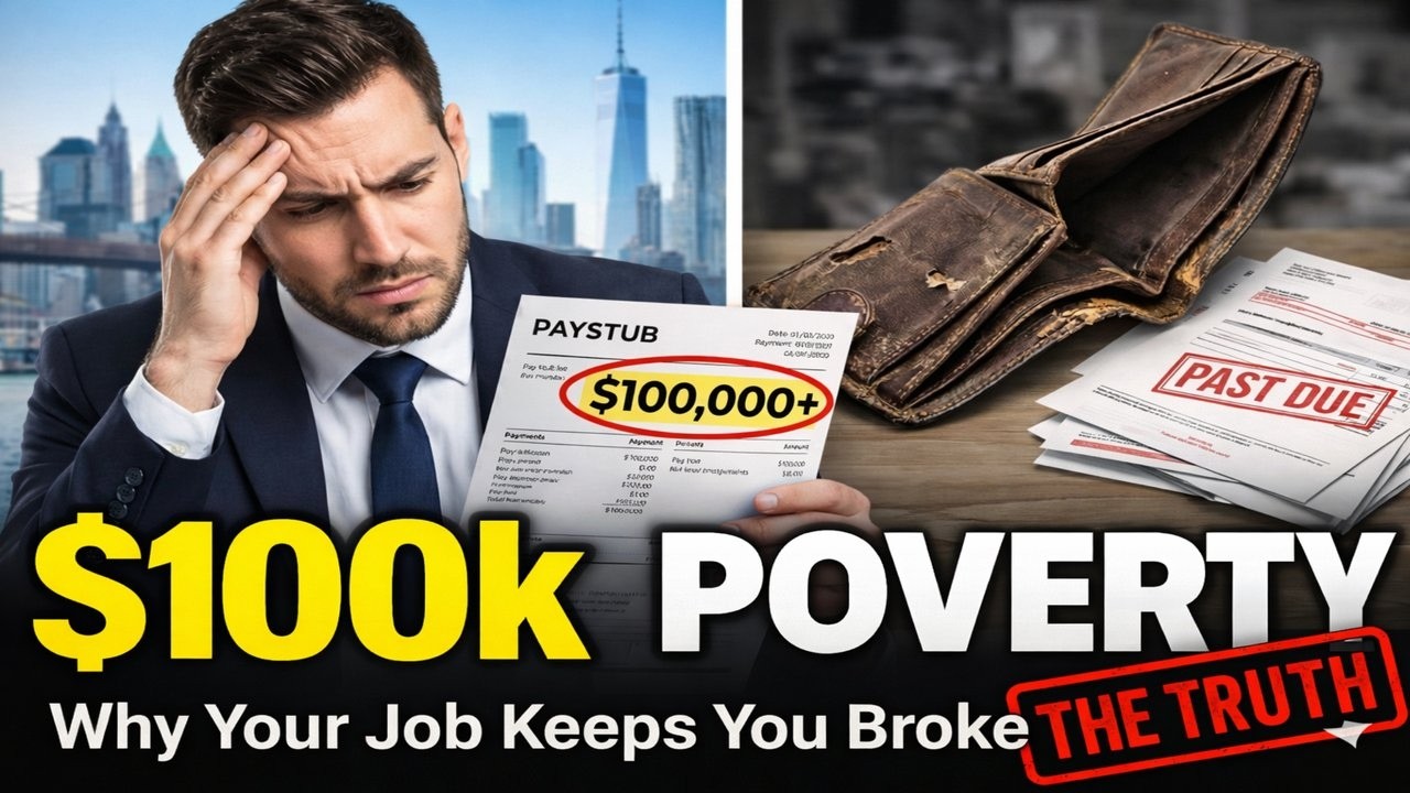 The $100k Poverty Trap: Why Your Corporate Job Keeps You Broke