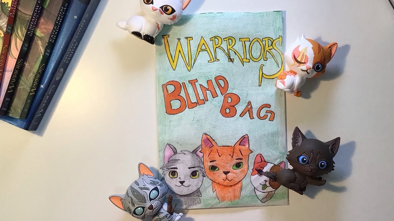Warrior Cat blind bag🐈 #blindbag #만들기 #yellowfang #warriorcats #erinhunter #asmr #squishy