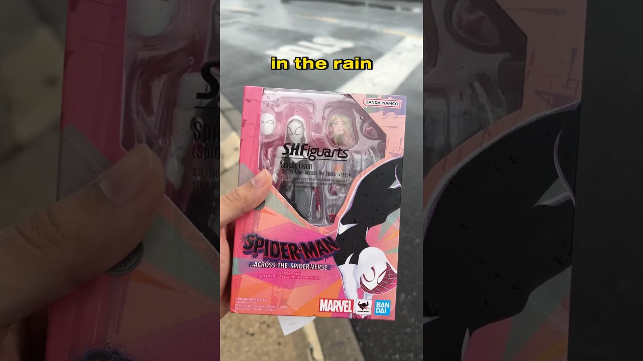 Figure Hunting in the Rain #shfiguarts #shorts #toyhunt