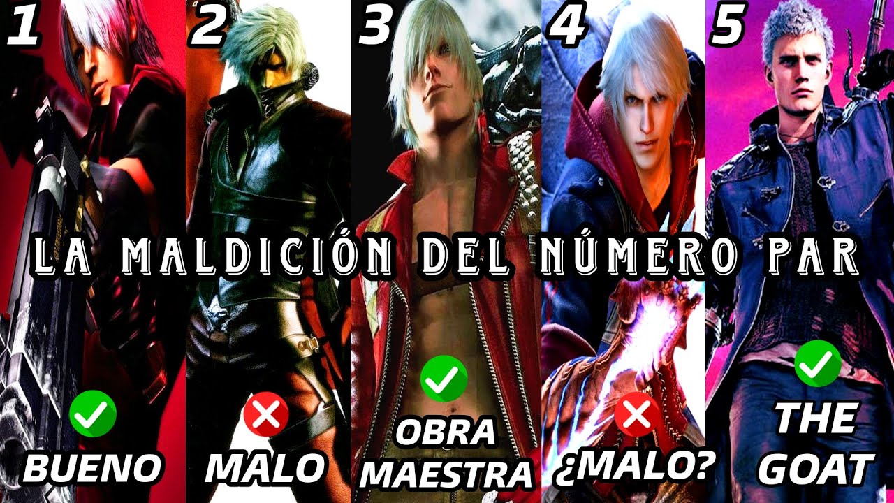 La Maldición del numero par en DMC - ¿DMC6 podría ser un fracaso? | Retrospectiva: DEVIL MAY CRY