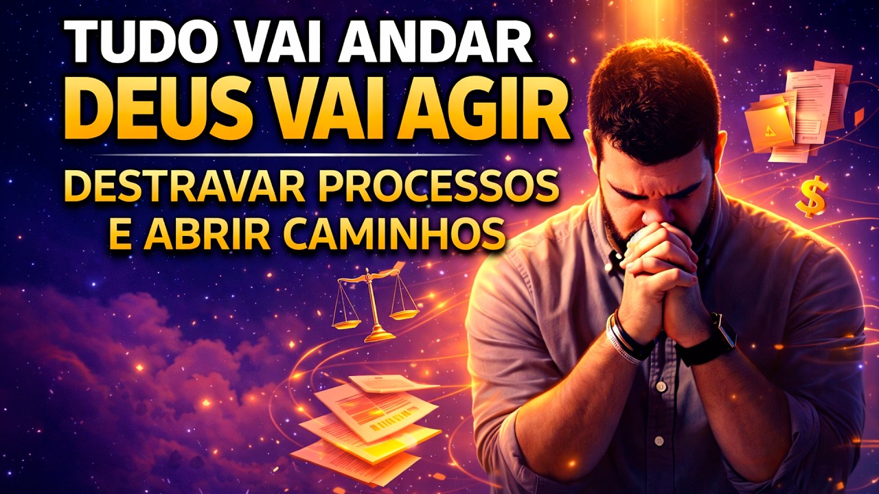 Deus vai Destravar Processos e Caminhos Parados | Ora&ccedil;&atilde;o Dormindo