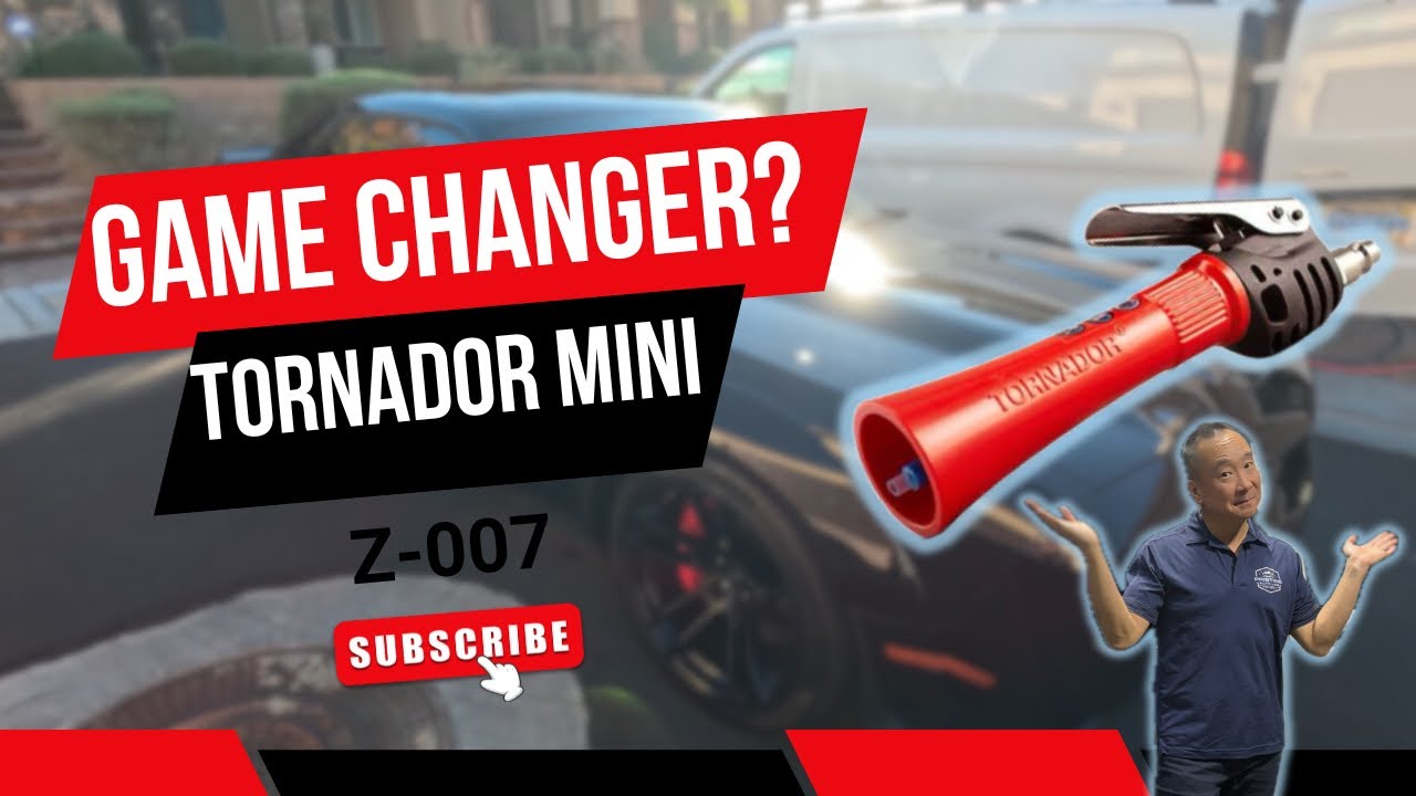 Tornador Mini Z-007 vs Vortex II (P-6): Game Changer for Detailers? 🔧🚗