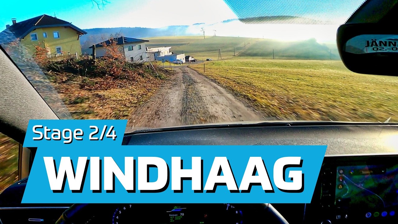 JÄNNERRALLYE 2026: Stage 2/4 Windhaag | POV Recce