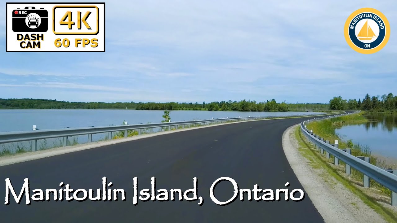 🚗 Explore Manitoulin Island: Scenic Drive Through Ontario&rsquo;s Hidden Gem in 4K! 🌊🌳