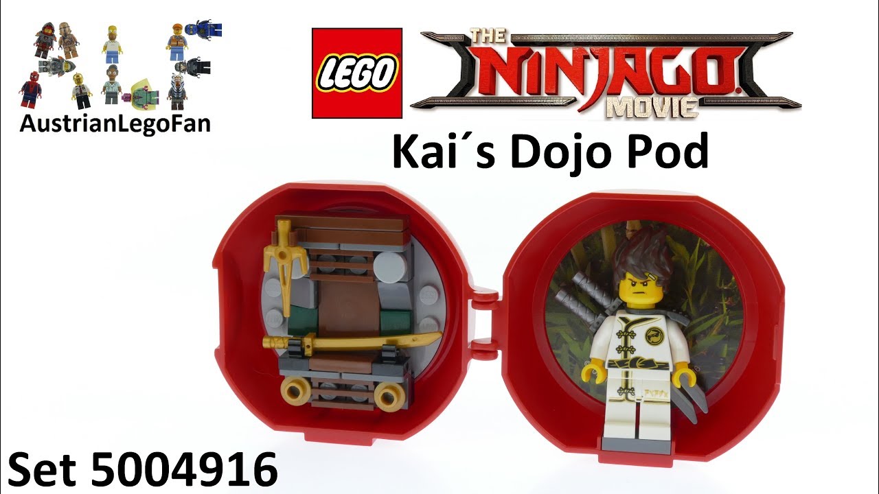 Lego Ninjago Movie 5004916 Kai's Dojo Pod - Lego Speed Build Review
