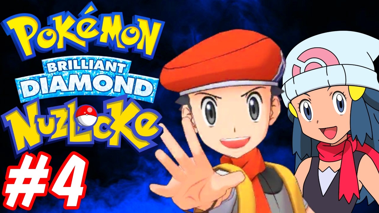 Pokemon Diamond Gameplay Walkthrough PART 4 (NUZLOCKE)