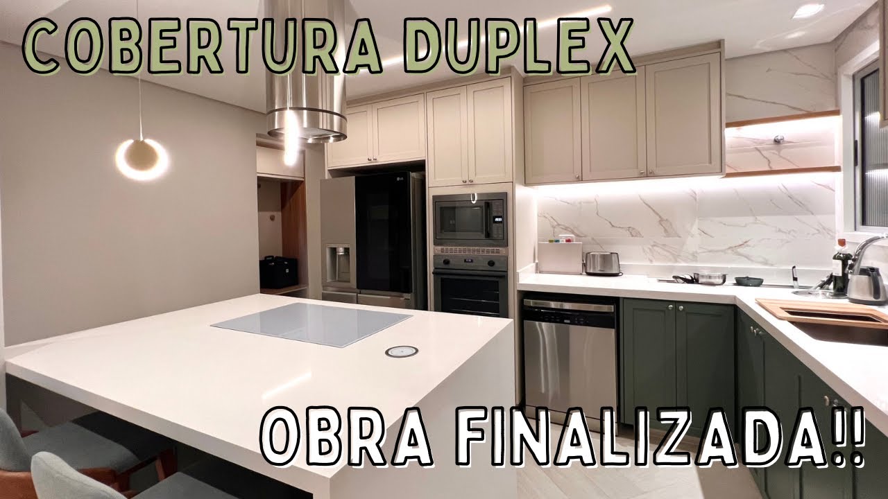 COBERTURA DUPLEX PRONTA! - TOUR SALA, COZINHA E QUARTOS
