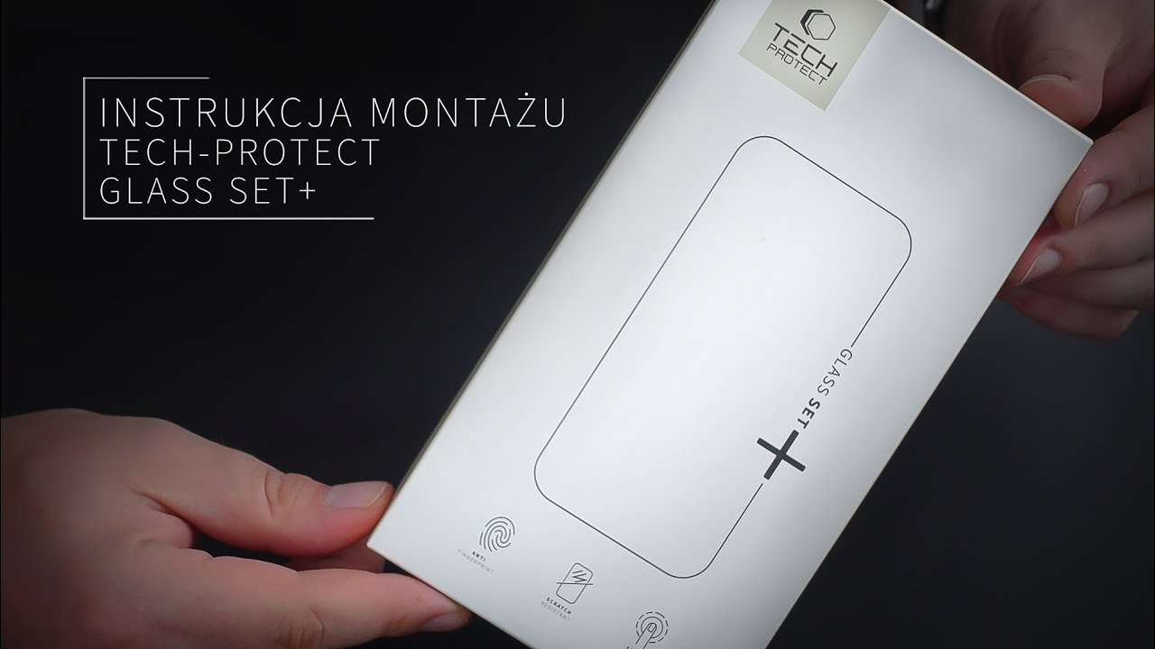 TECH-PROTECT Glass Set+ Instrukcja Montażu Zestawu - Szkło Hartowane na Ekran i Nakładki na Obiektyw