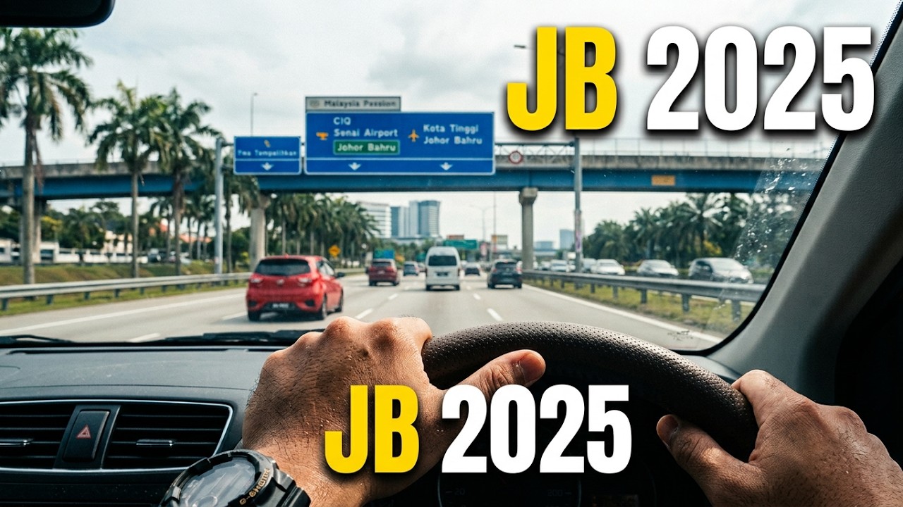 Driving in Johor Bahru Roads 2025