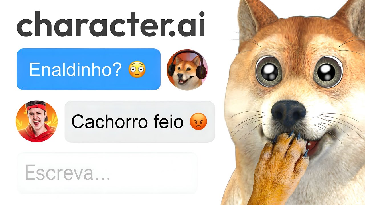 Conversando com youtubers...