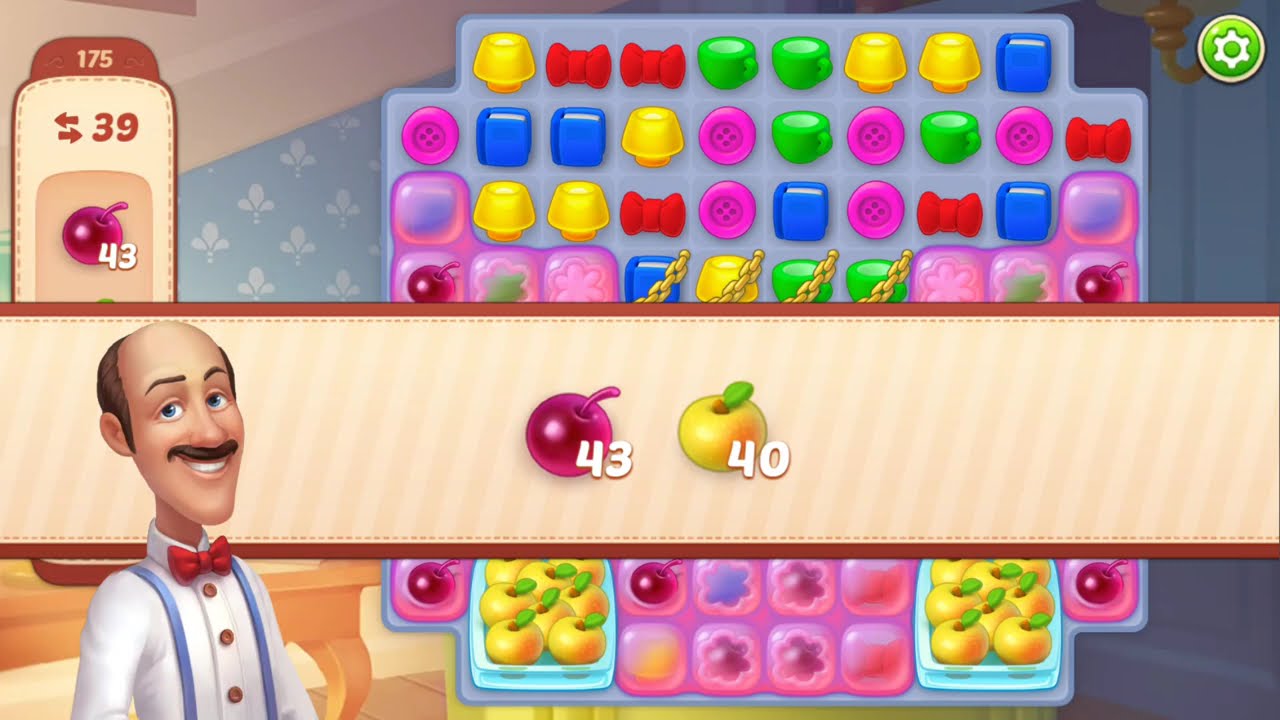 Homescapes Level 175 Lösung / Solution / Help - Die Küche! Mobil Handy Spiel Let's Play