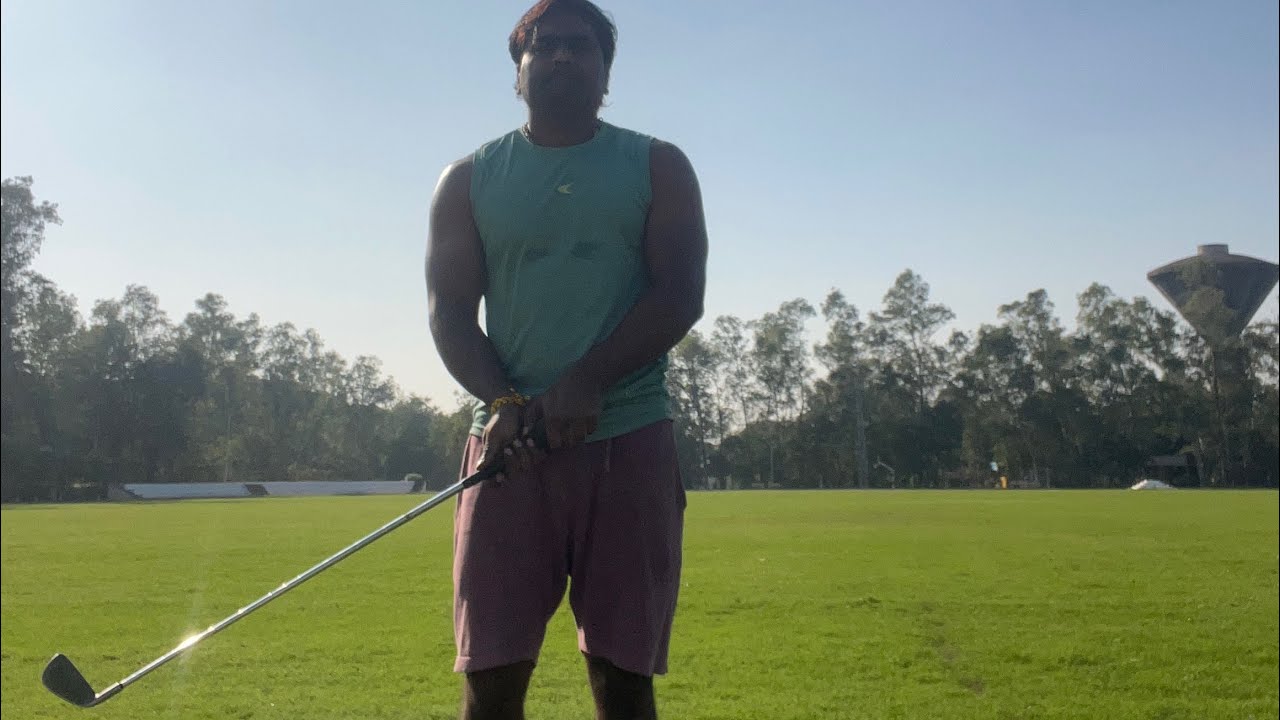 Golf shot 120 yards in the Sun ☀️⛳️🏌️‍♂️ | Best Golf Shot 🏌️‍♂️💪 