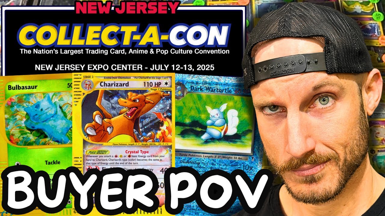 Buying Rare Vintage Pokemon Cards at New Jersey Collect-A-Con!