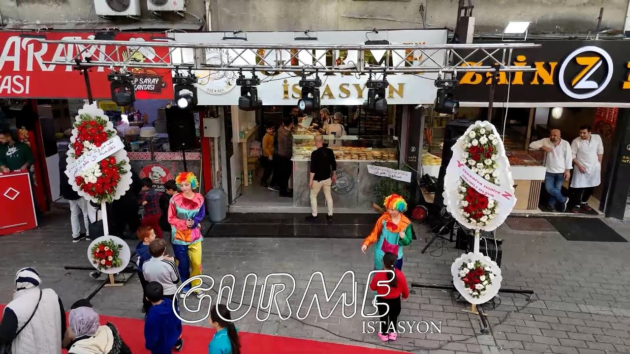 خفل افتتاح فطائر المحطة      ISTASYON   GURME