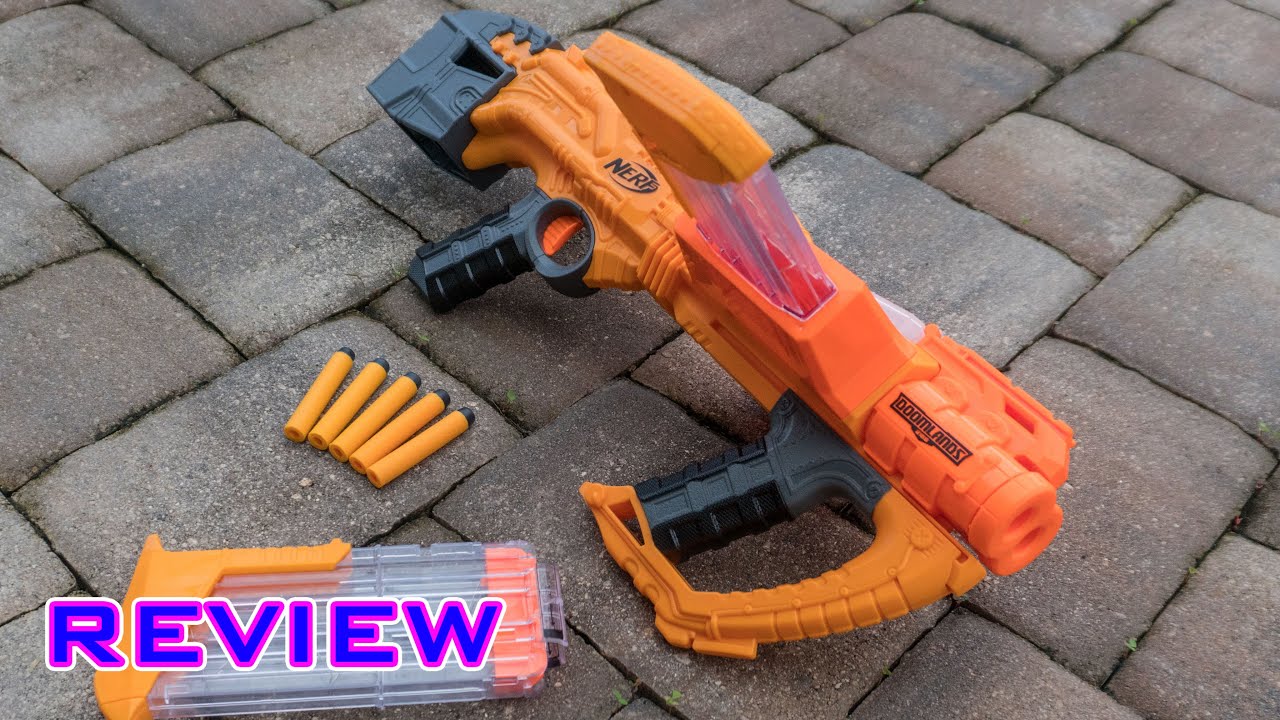 [REVIEW] Nerf Doomlands Double Dealer Unboxing, Review, & Firing Test