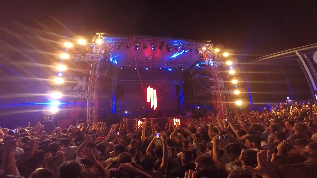 Skrillex Live At Cave, Gallipoli | Italy | Gopro Full Set | We Rock 2016 | 23-08-2016 |