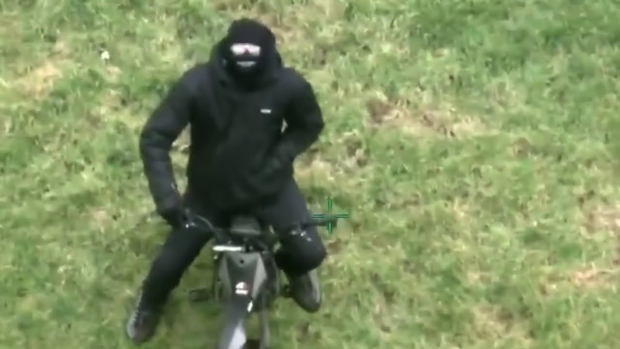 Police chase E-Bike in Blackpool (unseen Footage)