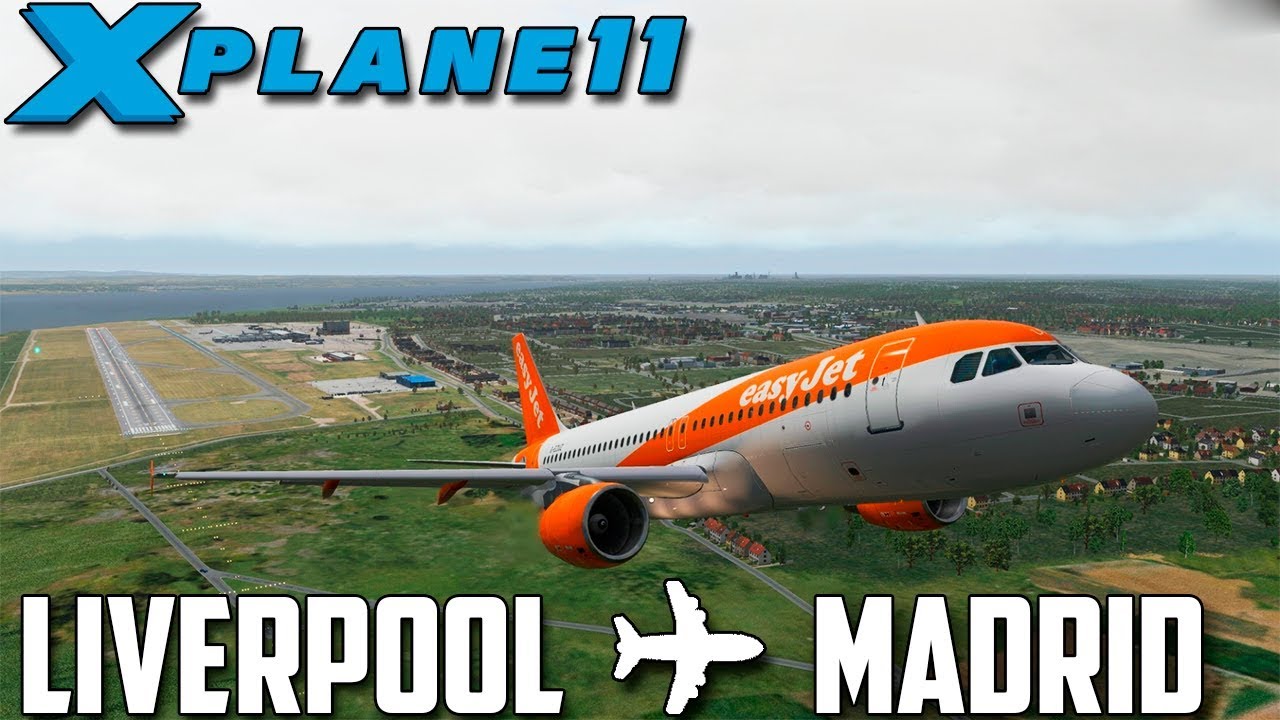 X PLANE 11 // EVENTO FINAL DE LA CHAMPIONS MADRID // LIVERPOOL - MADRID //