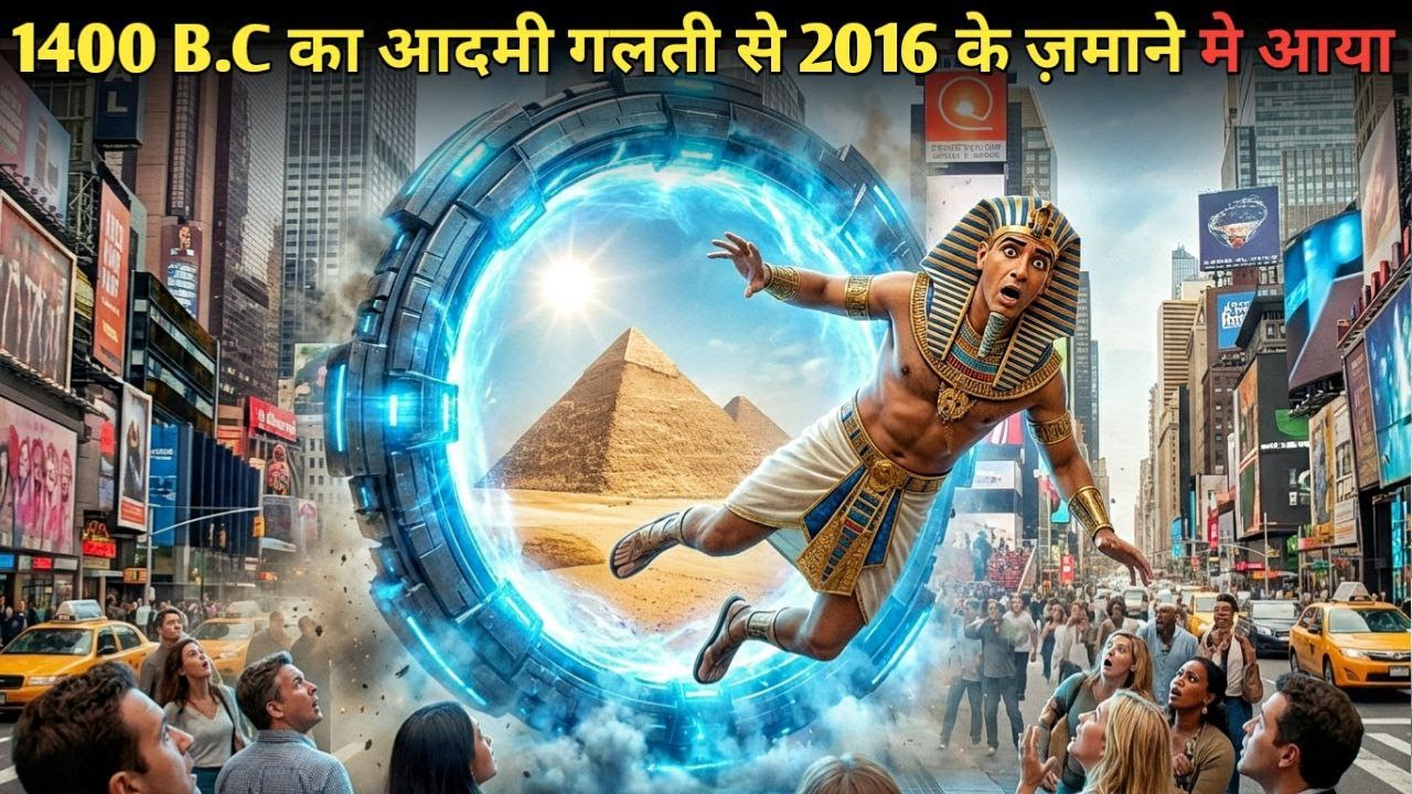 1420 B.C Man Arrived In Year 2016 With The Help Of A Magical Capsule | Movie Explained In Hindi
