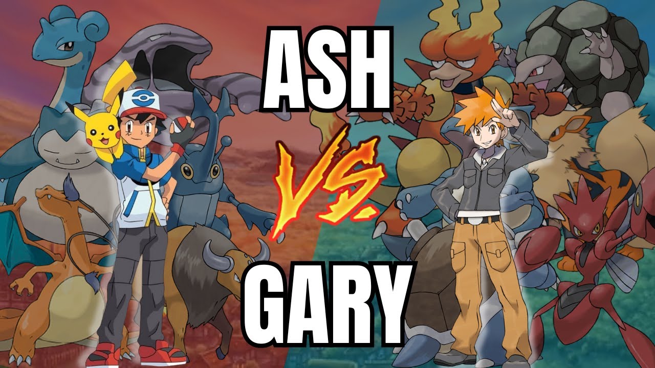 Ash vs Gary Full Battle (Johto League Inspired) - Pokemon Battle Revolution (1080p 60fps)