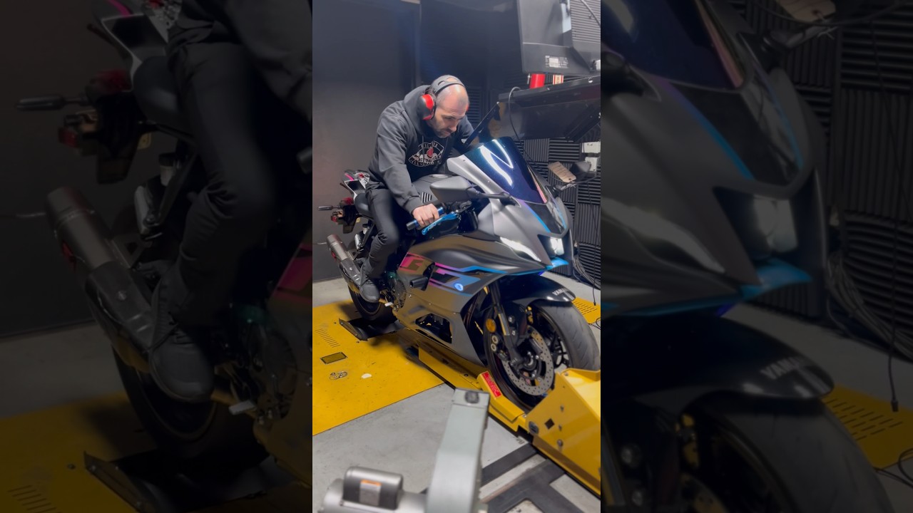 2024 Yamaha R7 ECU flash and Dyno tune! #yamahaR7