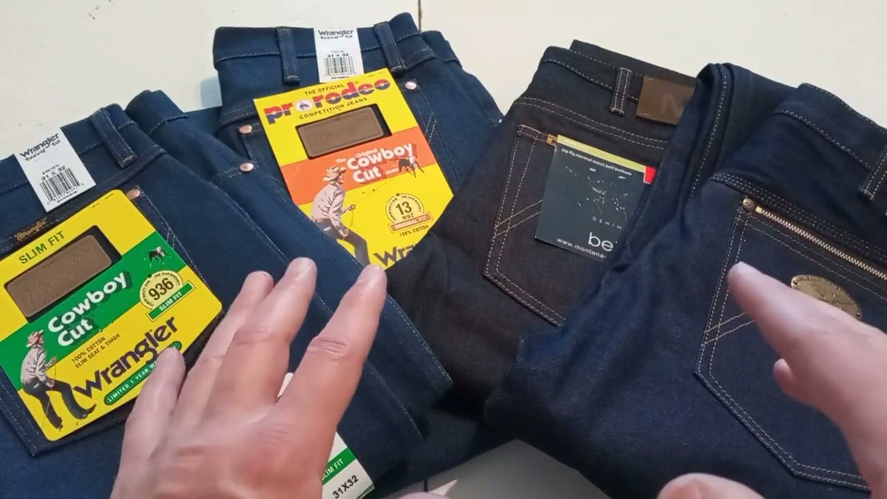 NEW  Живой показ джинсов Montana и Wrangler от автора!