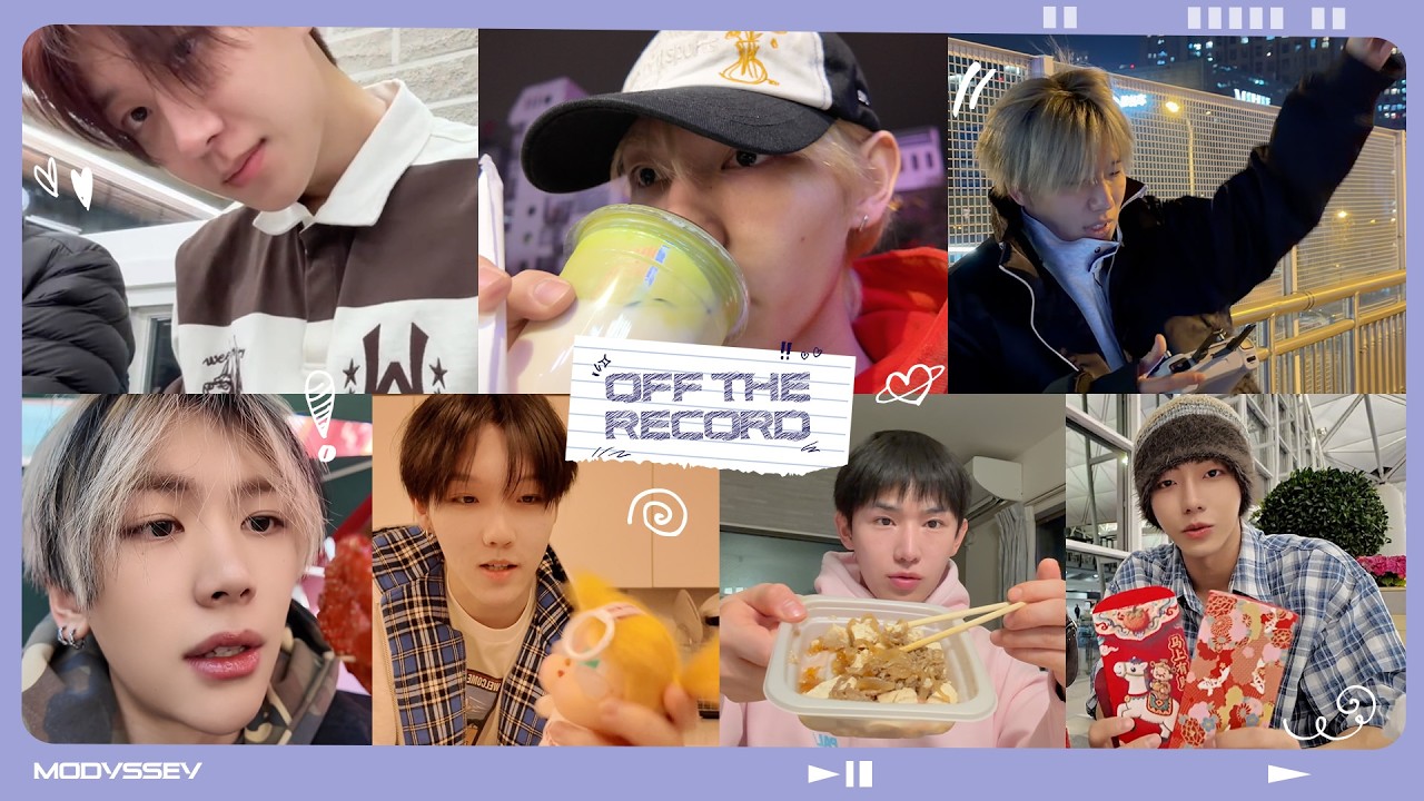 모디세이 힐링 휴가로그 | 먹방🍴불꽃놀이🎆드론🚁편의점 털기🏪쇼핑하울🛍️ | OFF THE RECORD