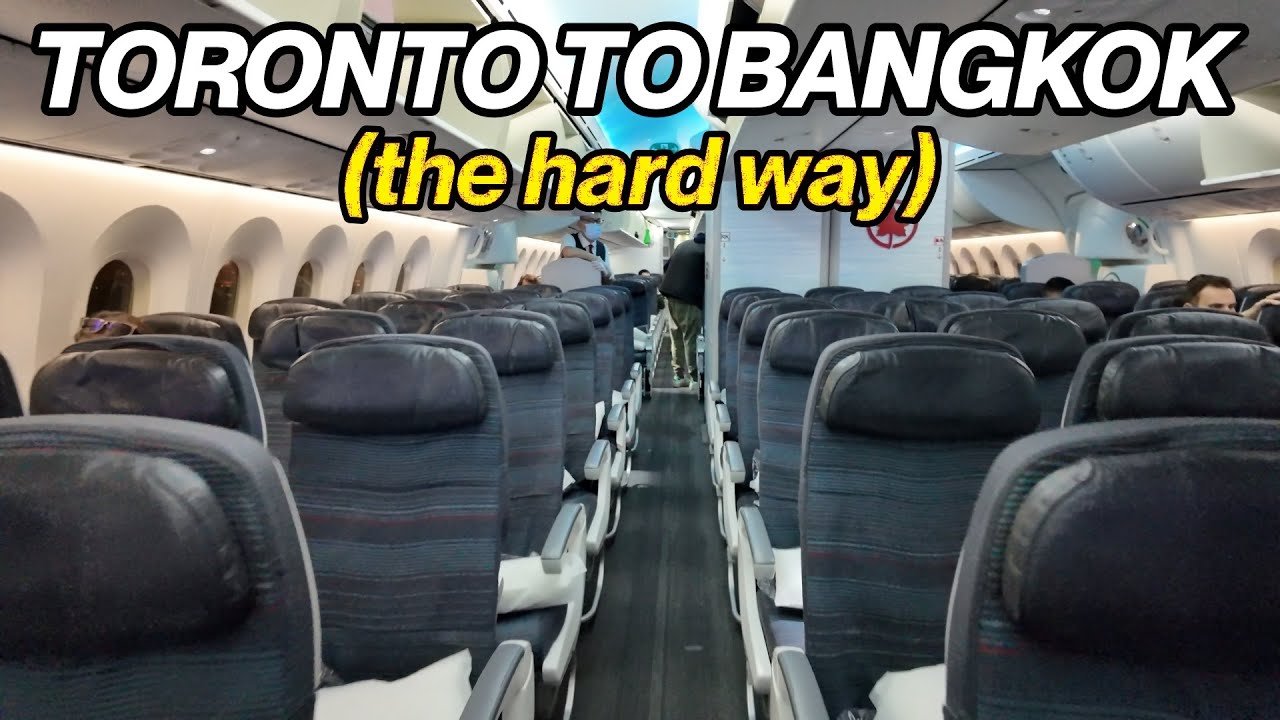Air Canada Chaos | Из Торонто в Бангкок через... Европу