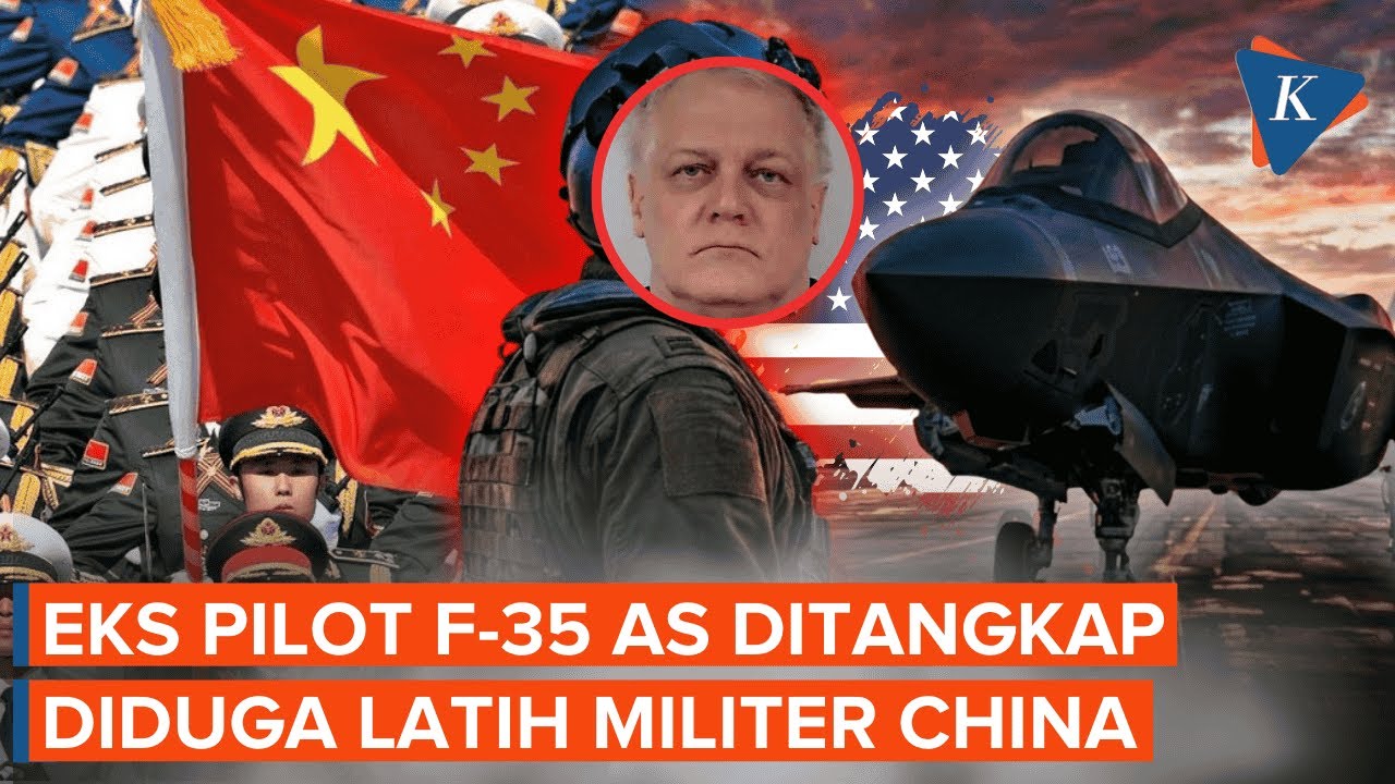 Eks Pilot F-35 AS Ditangkap, Dituduh 