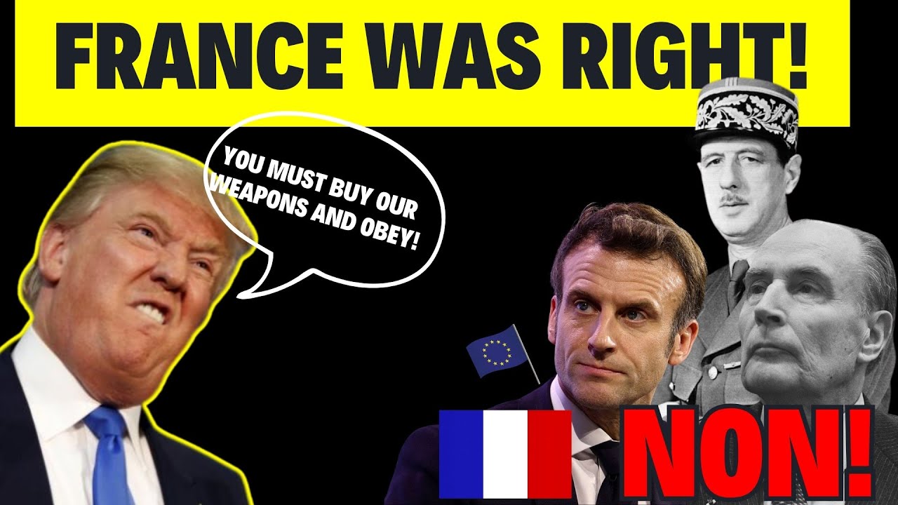 France was right - there, I said it!