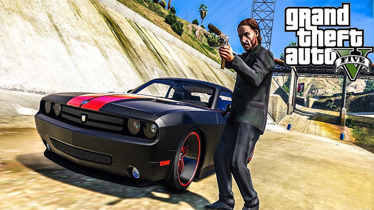 JOHN WICK SPASAVA KUCU - GTA V