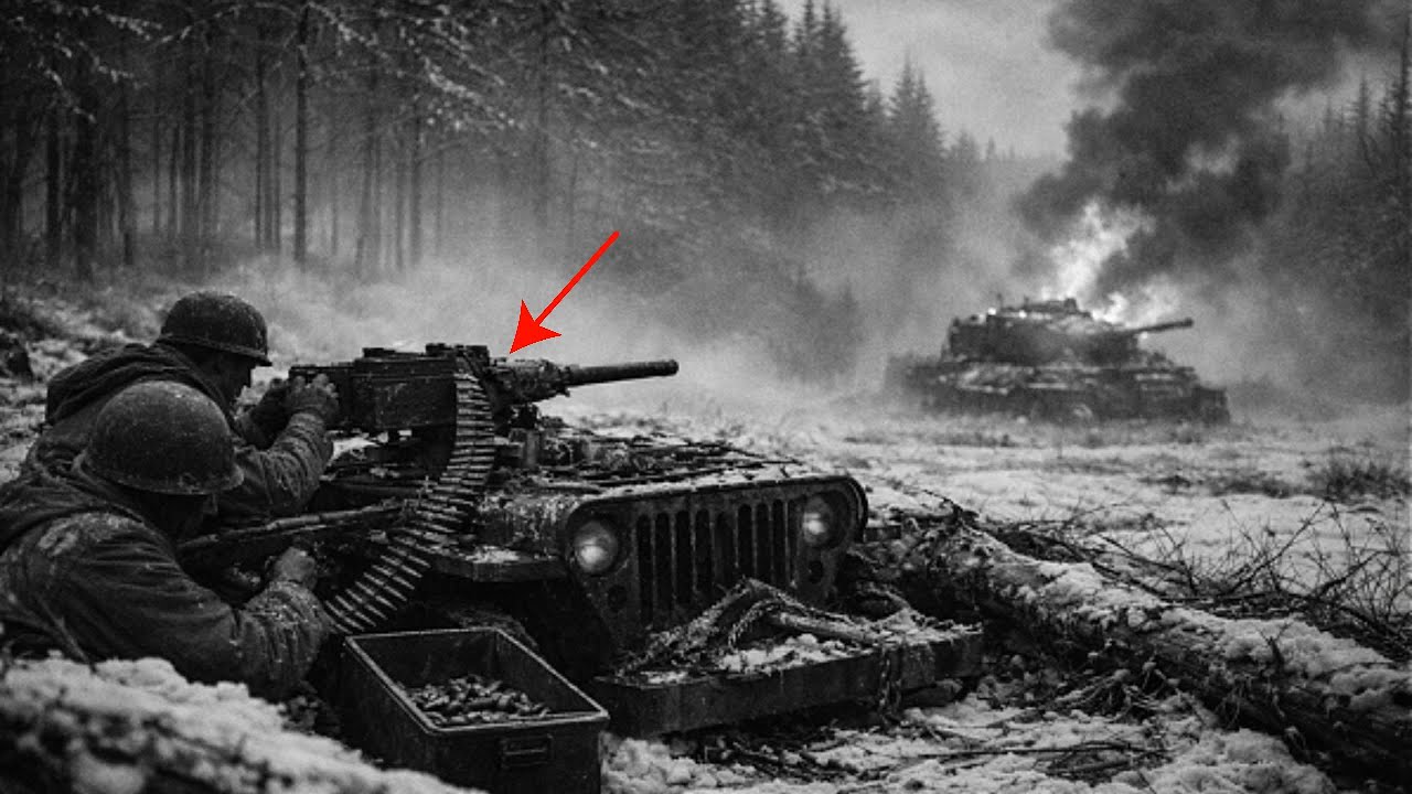 They Thought It Was a Reinforced Company — It Was 18 Men and One Jeep