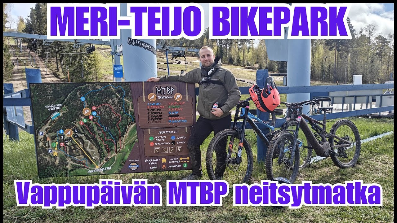 Meri-Teijo Bikepark - Vapun ajot kirraa hermoa