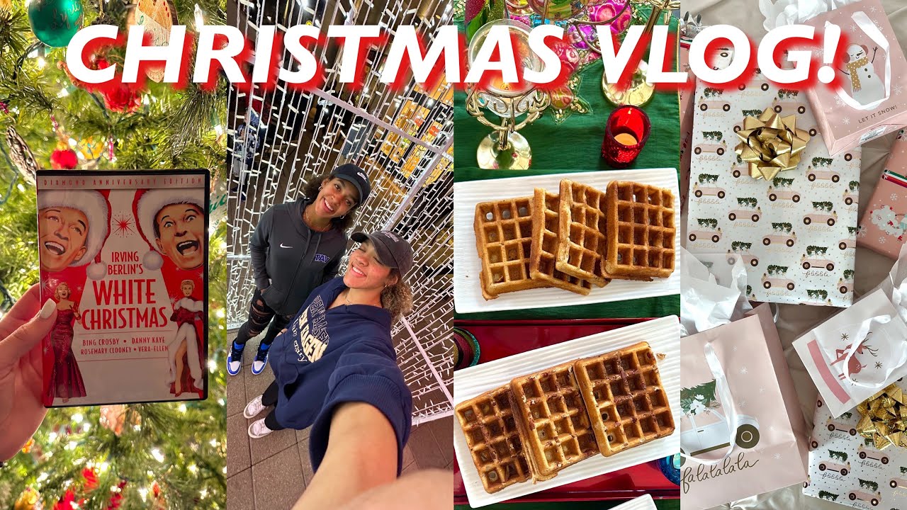 the ULTIMATE christmas vlog!🎄wrapping presents, baking cookies, what i got for christmas haul