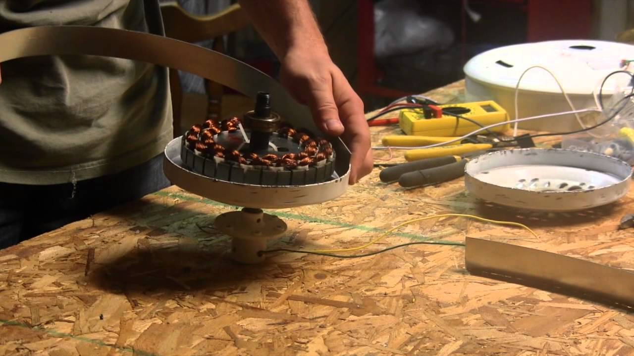 Ceiling Fan Wind Turbine: Part Two
