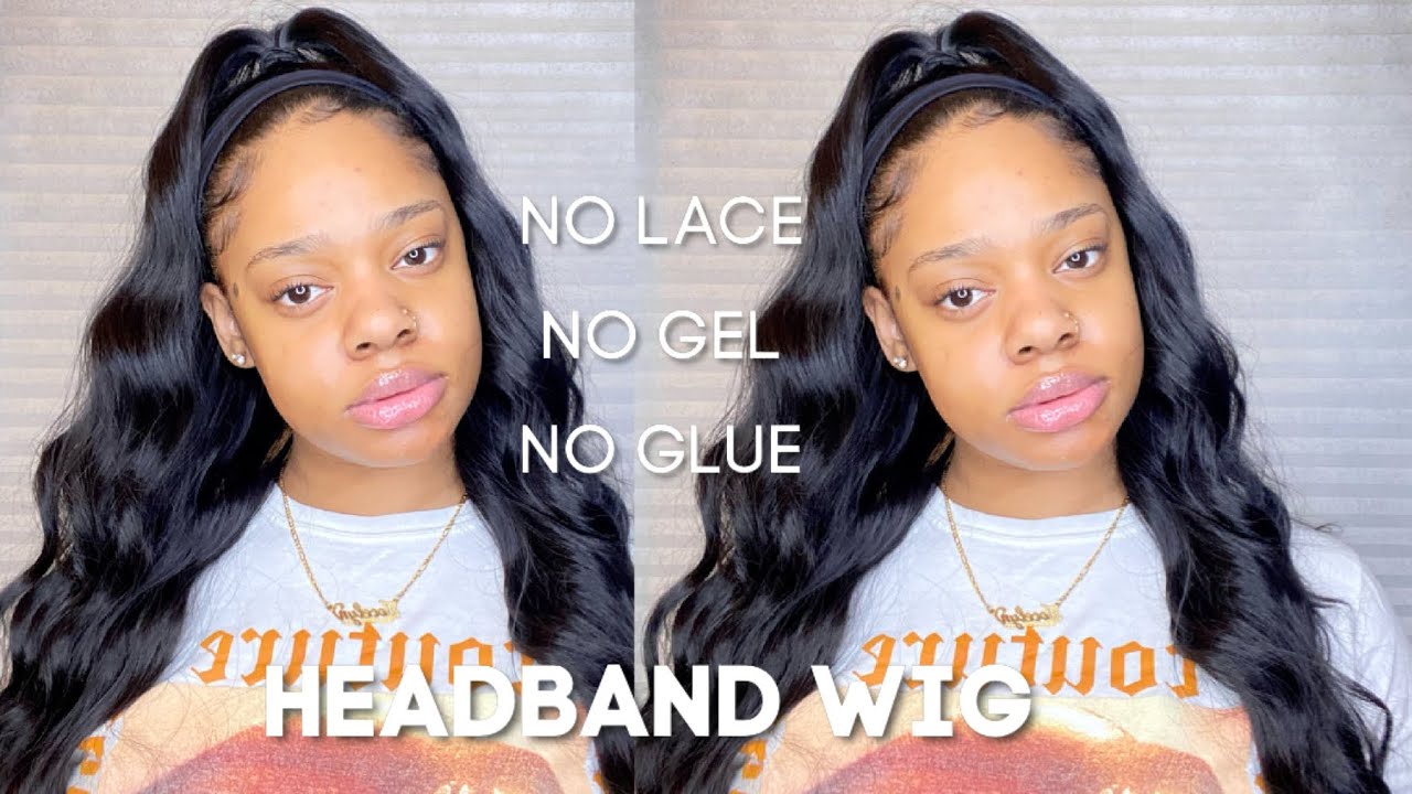 AFFORDABLE AMAZON HEADBAND WIG REVIEW| ONLY $24 !! | ft Vigorous Hair
