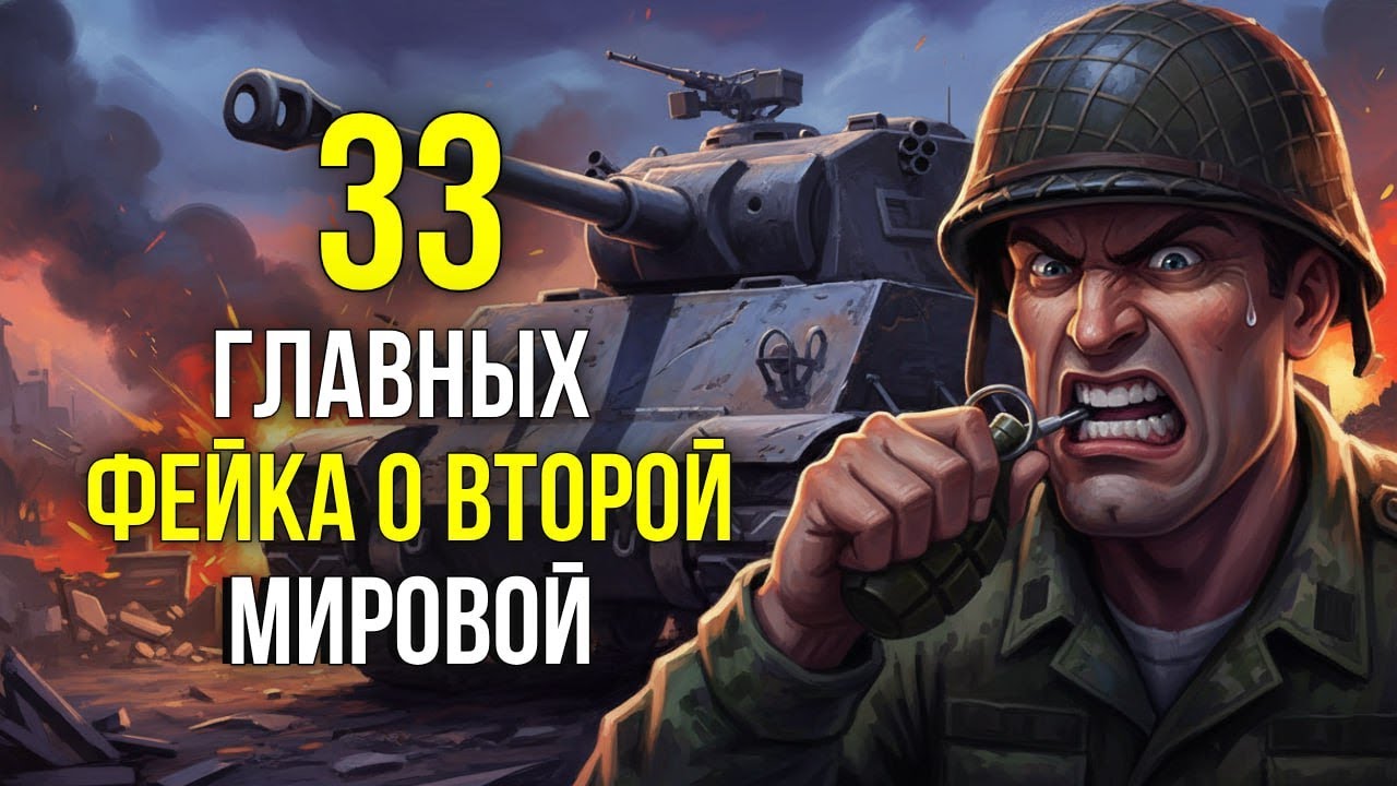 33 МИФА о Второй мировой, в которые вы верите из-за КИНО