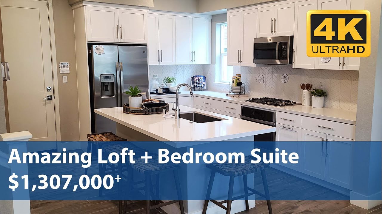 Amazing Loft + Bedroom Suite | 3 Story Condo | San Ramon, CA | $1,3M+ | 2,269+ Sq Ft | 4 Bd | 3.5 Ba