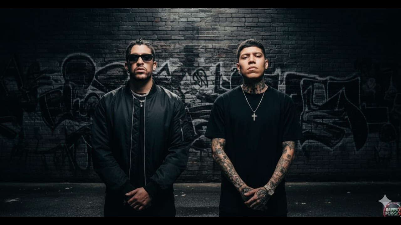 Bad Bunny x Santa Fe Klen - Barrio Con Sabor ¦ Flavor From the Hood(Official Fan Made Music Video)