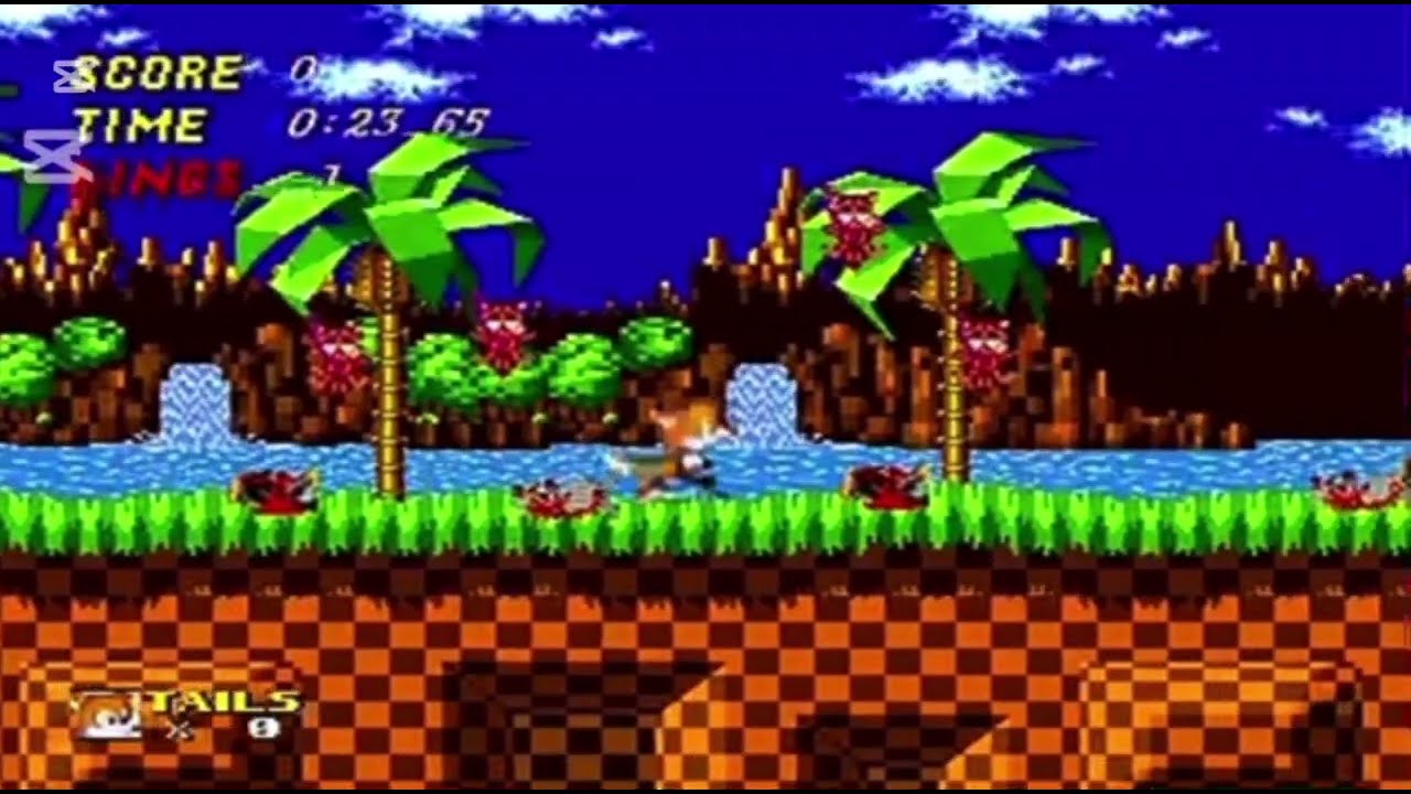  nitrogen X (sonic evil )vs revocation ( tails miles , knuckles, doctor eggman …etc.) part 1