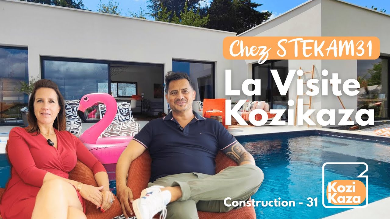 Construction d'une maison d'architecte sur Toulouse | La visite KOZIKAZA