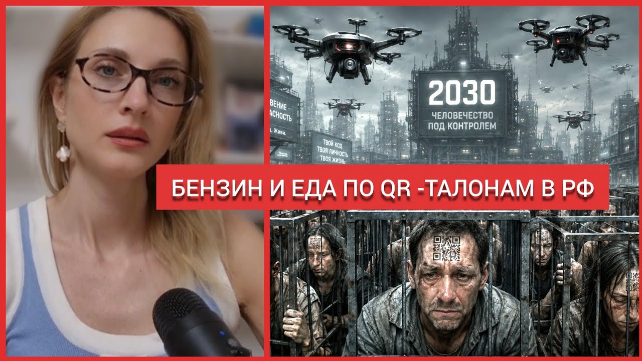 КОНЦЛАГЕРЬ 2030- НАЧАЛО: В КРЫМУ ПРОДУКТЫ И БЕНЗИН ПО ТАЛОНАМ И QR КОДАМ‼️