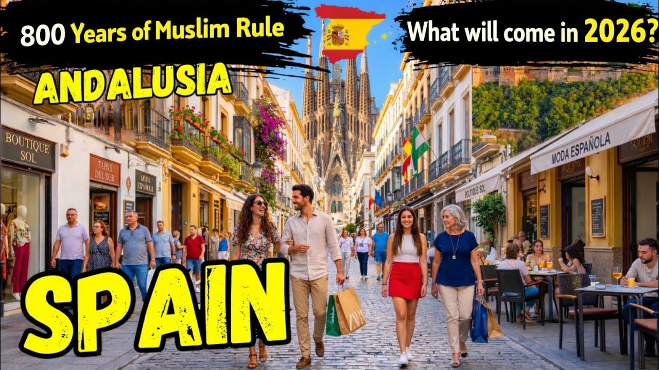 Spain Travel Vlog 2026 | Full History and Documentary about Spain | Muslim Rule in Spain Explained