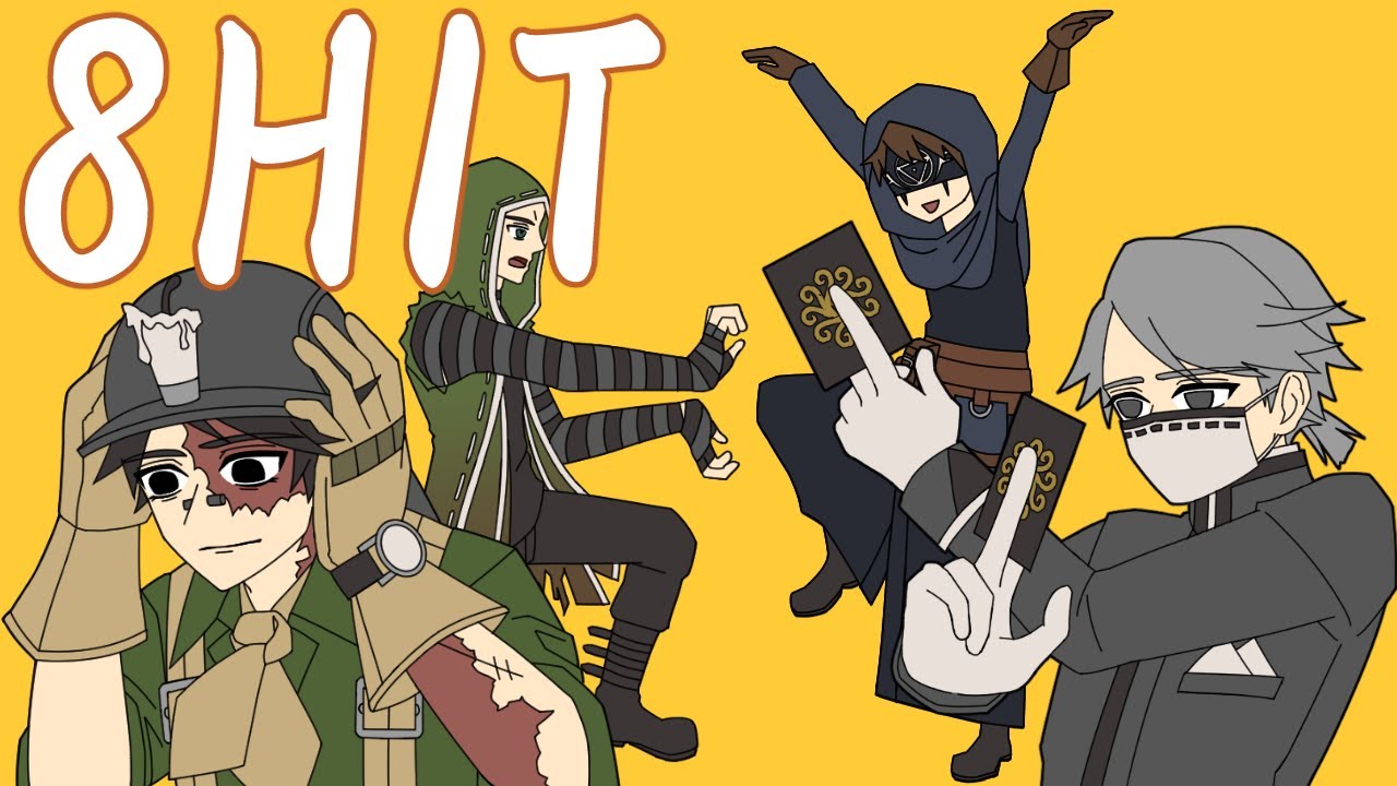 【手描き第五人格】陰キャでもできる8HIT【IdentityV】