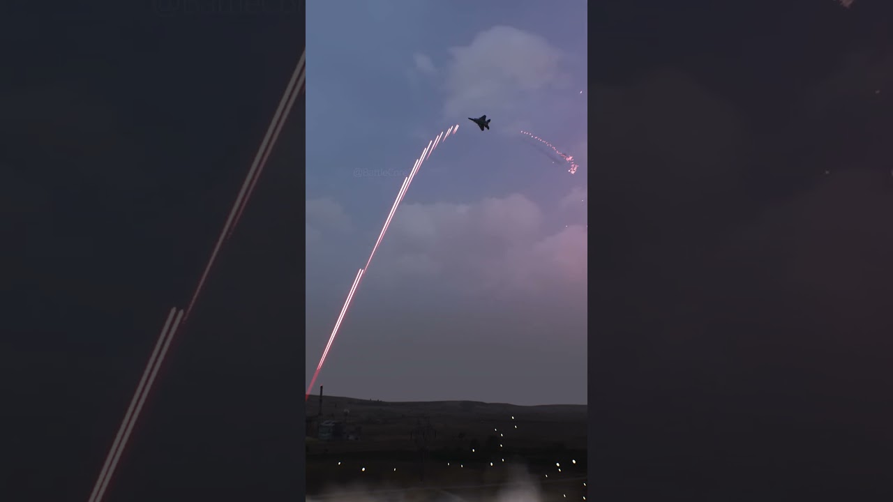 C-RAM Defends Base from Israeli F-15 Strike - Military Simulation ArmA 3