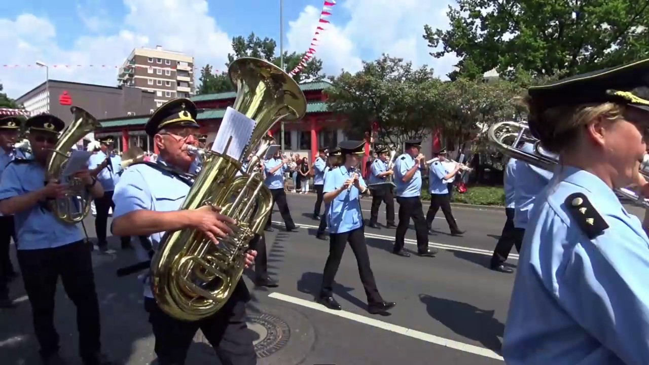 Schützenfest Neuss - Furth 2017 Der komlette Aufmarsch zur Königsparade 04.Juni 2017